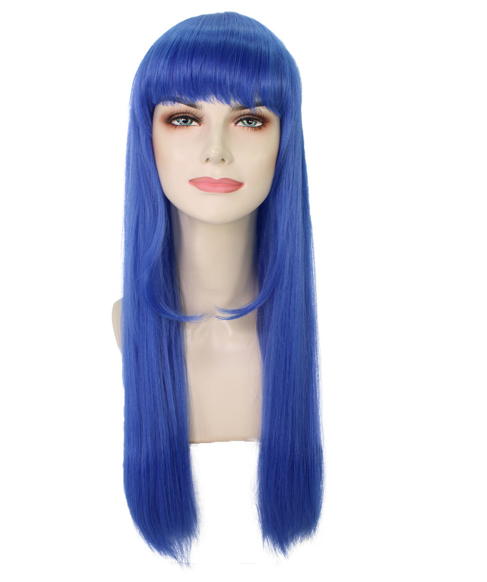 Wigs2you C-221 ウィッグ レディース コスプレウィッグ ロング パープル フルウィッグ 耐熱 アニメ コスプレ 仮装 イベント