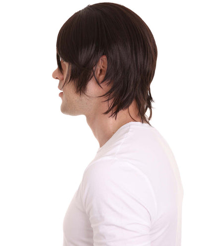 Wigs2you C-224 ダーリン・イン・ザ・フランキス ヒロ ウィッグ メンズ ブラック 黒 ショート レザーカット コスプレウィッグ アニメ フルウィッグ 耐熱 ハロウィン 仮装