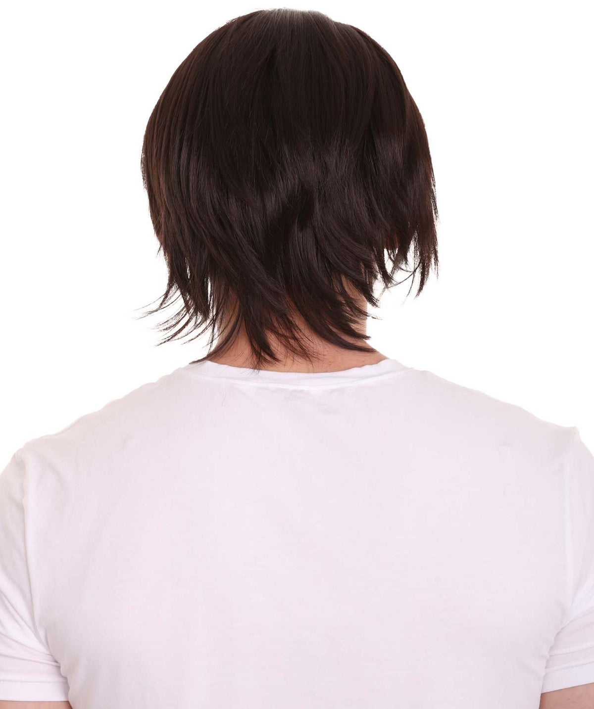 Wigs2you C-224 ダーリン・イン・ザ・フランキス ヒロ ウィッグ メンズ ブラック 黒 ショート レザーカット コスプレウィッグ アニメ フルウィッグ 耐熱 ハロウィン 仮装