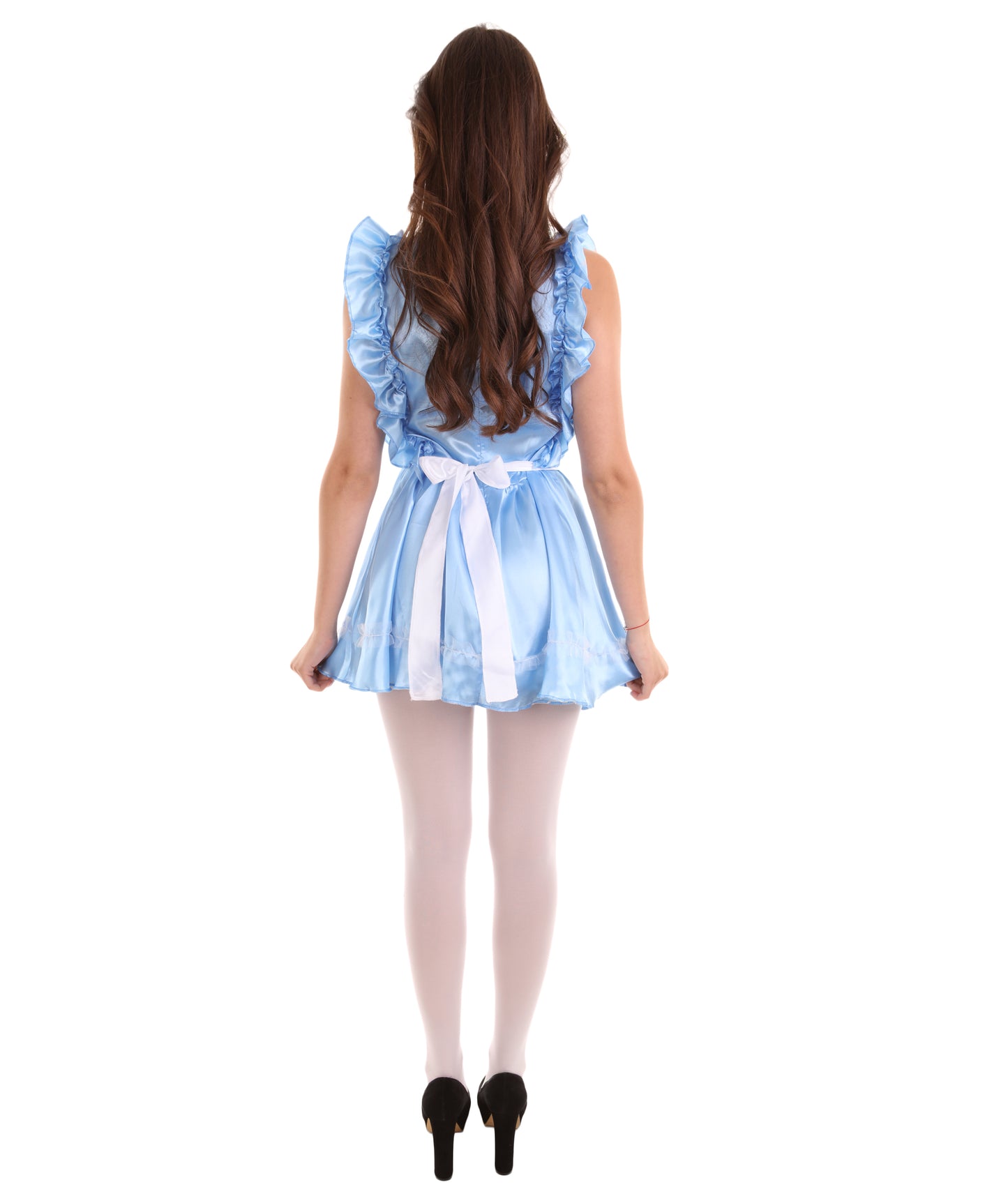 大人用女性の JCO-327_19 ソワリーフレンチメイド制服 アクアブルー コスプレコスチューム