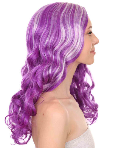 プレミアムハロウィンパーティーレディ H-5457 ロングレングス ストレート アニメポニーウィッグ