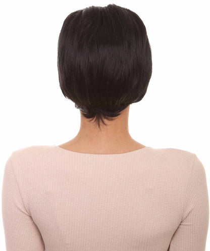 Wigs2you ハロウィンパーティ プレミアムレディース H-982 ショートブラック ナチュラルスタイルウィッグ