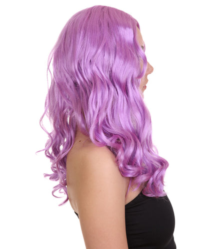 Wigs2you ハロウィンパーティー プレミアム レディース H-1091 アリスウィッグ 鏡の国のアリス Lt パープル色