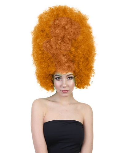 Wigs2youハロウィンパーティープレミアムレディースH-1999 美しい見た目のスーパーサイズジャンボゴールデンブラウンアフロウィッグ