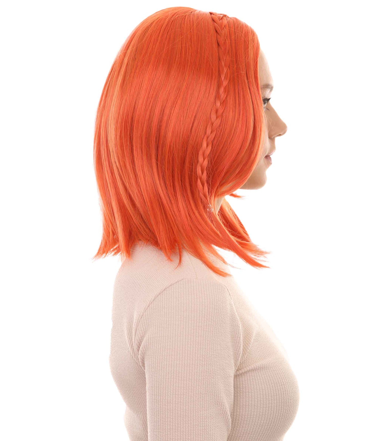 Wigs2you ハロウィンパーティープレミアム H-891 スワンプクイーンウィッグ オレンジ色