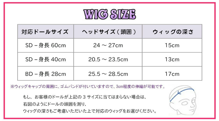 Wigs2you B-180 ドールウィッグ ブライス Blythe ミディアム ボブ 前髪ぱっつん ボリューム ラッシュブラウン 18cm 日本製高級ファイバー 非耐熱 撮影用