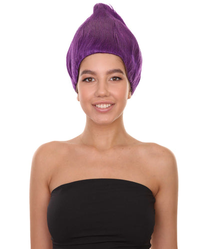 Wigs2you ハロウィンパーティープレミアム H-1784 華やかに見える女性用コスプレウィッグ パープルトロールズスタイル
