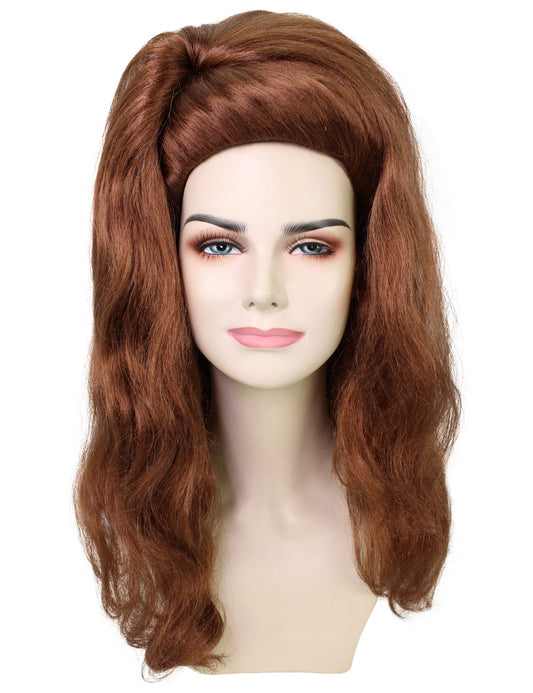 Wigs2you ハロウィンパーティ プレミアムレディース RuPaul Drag Race ブラウンプリマドンナアップドウィッグ H-5723