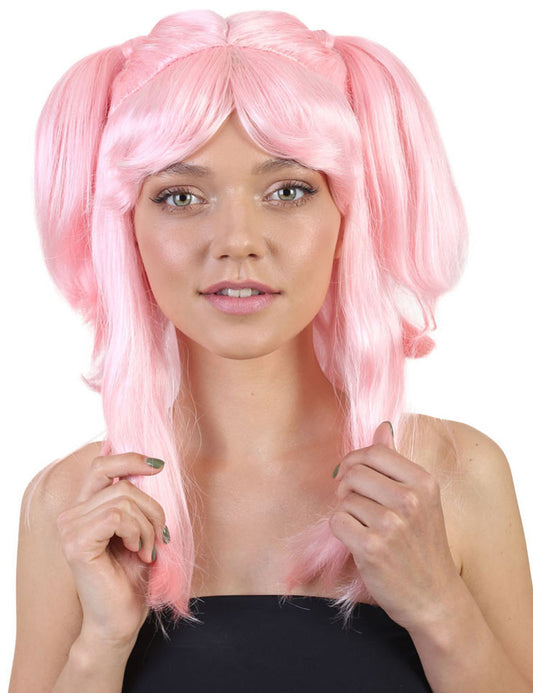 Wigs2you ハロウィンパーティープレミアム レディース H-792 バナナエンジェルウィッグ ソフトピンク色