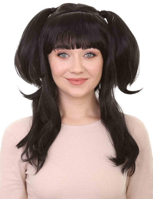 Wigs2you ハロウィンパーティープレミアム レディース H-797 バナナエンジェルウィッグ ブラックカラー