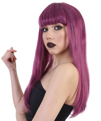 Wigs2you ハロウィンパーティープレミアム H-1857 着け心地が良い とても快適 大人用 女性 コスプレウィッグ ディセンダンツ2 マル