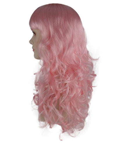 Wigs2you ハロウィン パーティー プレミアム H-825 バットマン 女性ジョーカー ウィッグ ソフトピンク色