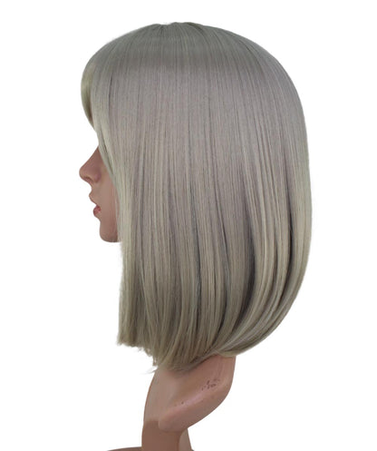 Wigs2You ミディアムストレートウィッグ サイドバング付き フルウィッグ 耐熱ファイバー製 コスプレ・イベント用 - サンディブラウン C-069