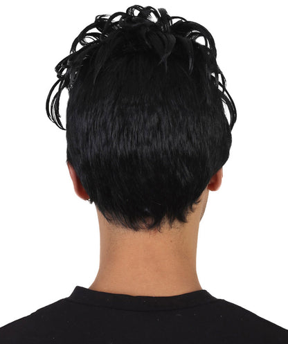 Wigs2you ハロウィンパーティープレミアム メンズ H-630 プリンスウィッグ ブラックカラー