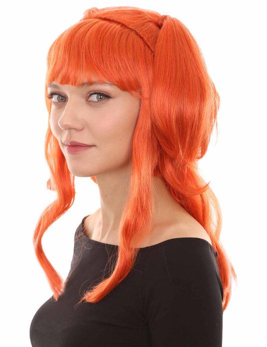 Wigs2you ハロウィンパーティープレミアム レディース H-773 バナナエンジェルウィッグ オレンジ色