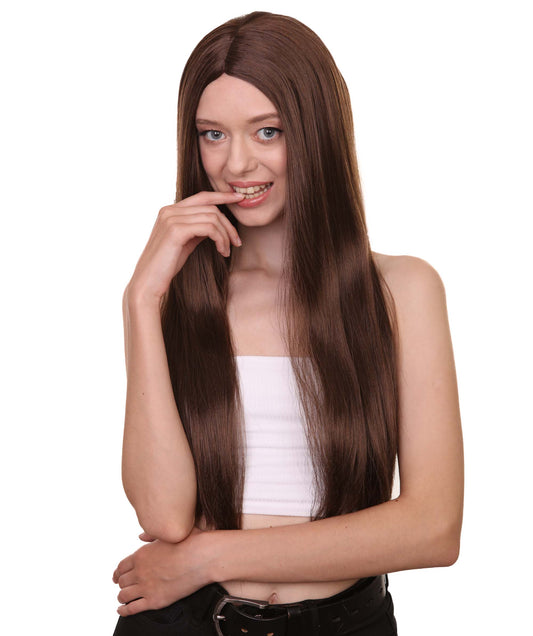Wigs2you ハロウィンパーティープレミアム H-875 悪の花嫁 II 女性ウィッグ ブラウン