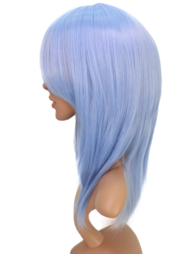 レディースファッション C-071 ロングストレート C-ワインレッド コスプレヒートスタイラブルウィッグ