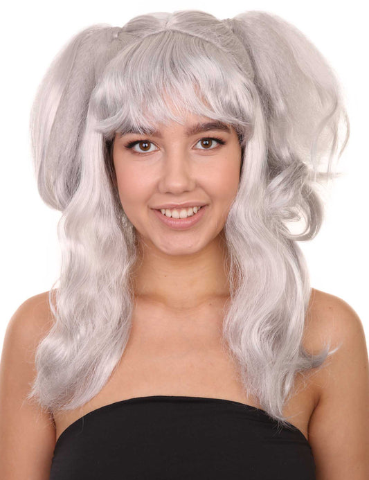 Wigs2you ハロウィンパーティープレミアム レディース H-799 バナナエンジェルウィッグ グレー色