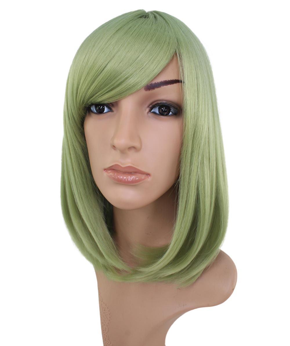 Wigs2You ミディアムストレートウィッグ サイドバング付き フルウィッグ 耐熱ファイバー製 コスプレ・イベント用 - サンディブラウン C-069