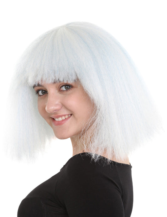 Wigs2you ハロウィンパーティープレミアムレディース H-1512 美しいルックを手に入れよう！ポップスタースカイブルーウィッグ