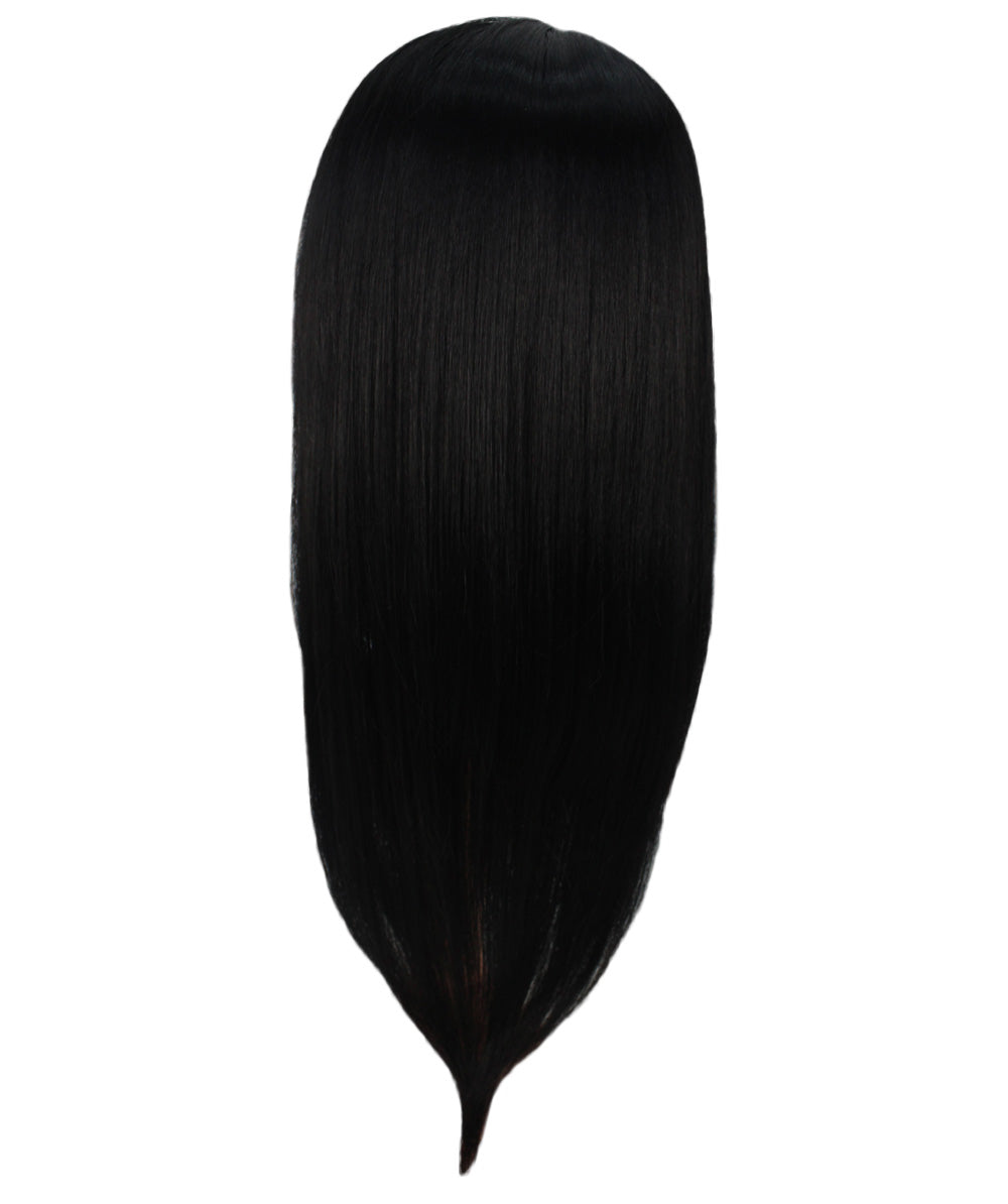 定番の人気商品です！ストレートロングスタイル  ウィッグ1つで簡単にサラサラヘアーに！ ウィッグネット付き W-407