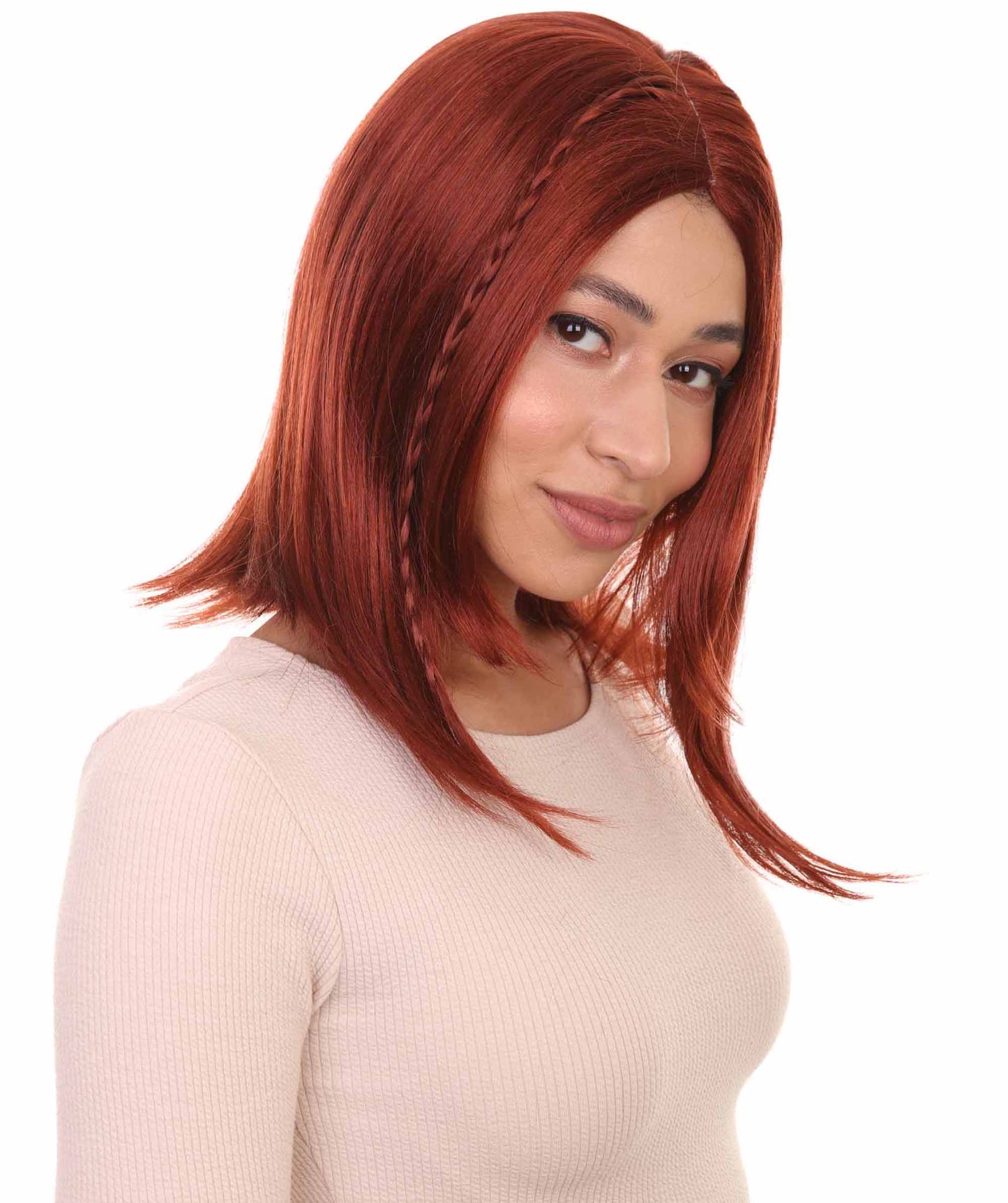 Wigs2you ハロウィンパーティー プレミアム H-890 スワンプクイーン ウィッグ ダークオーバーン色
