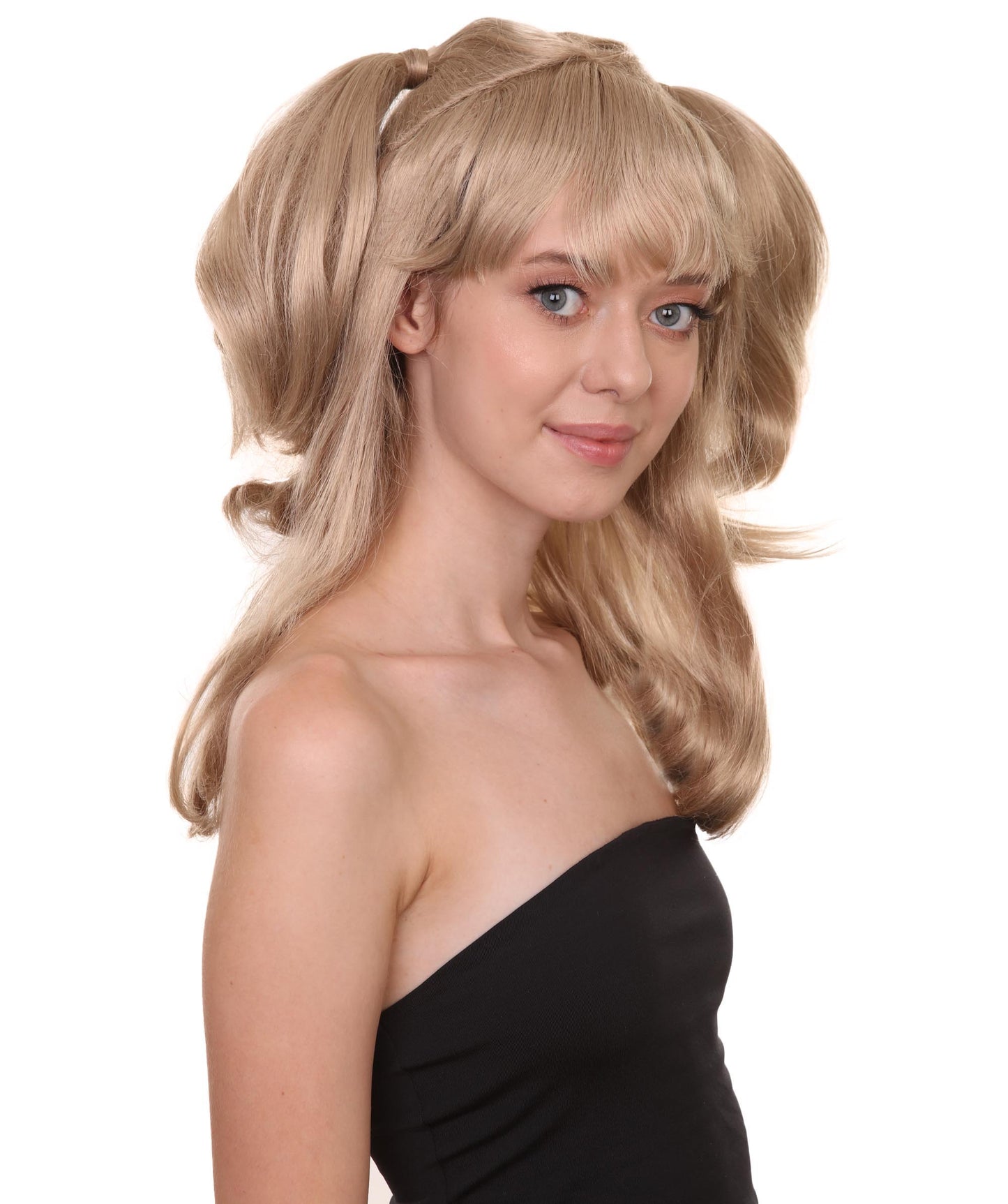 Wigs2you ハロウィンパーティー プレミアム レディース H-804 バナナエンジェルウィッグ ダークブロンドカラー