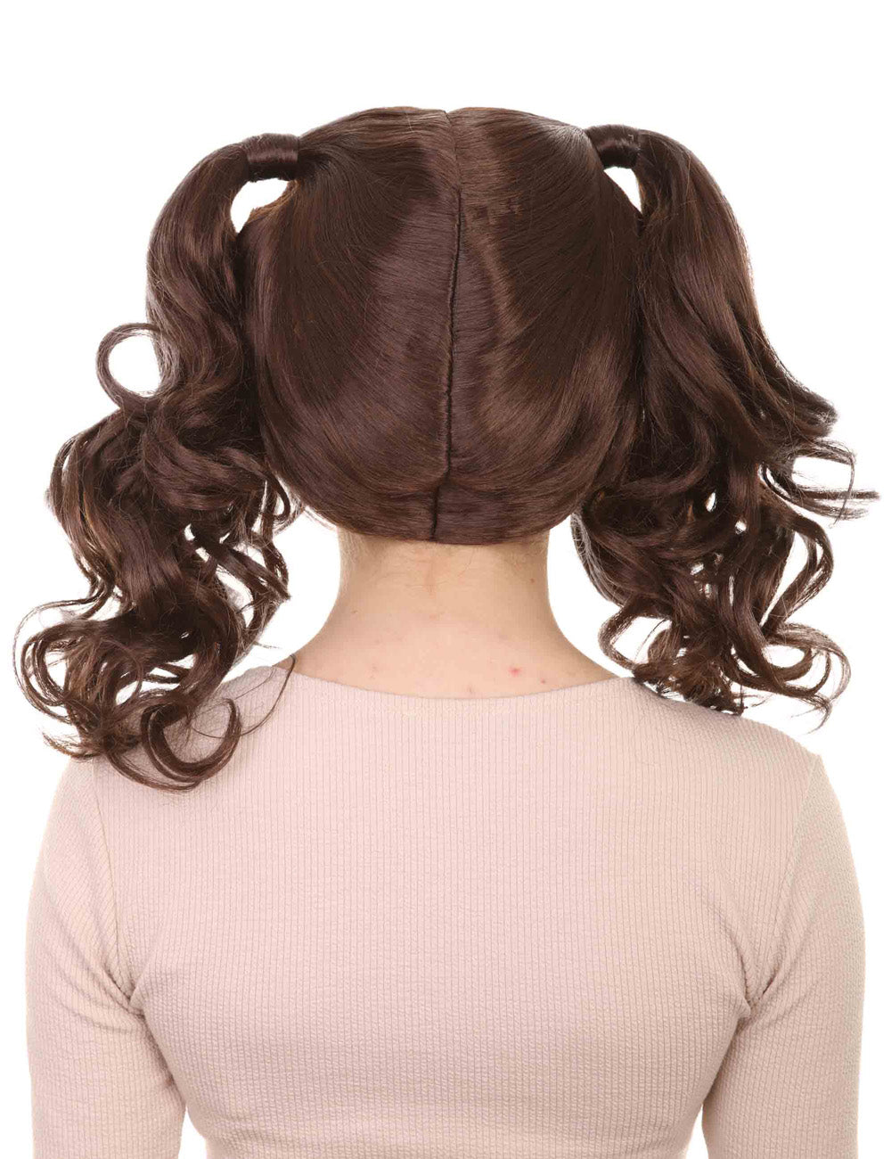Wigs2you ハロウィンパーティー プレミアム レディース H-767 ドリー ピグテール ウィッグ ブラウン色