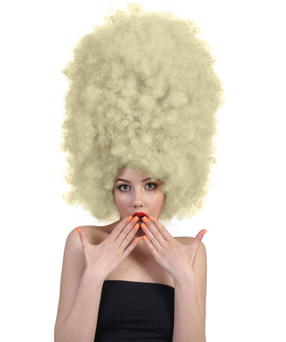 Wigs2you ハロウィンパーティ プレミアムレディース H-2014 着用しやすい 超巨大 ブロンド アフロウィッグ スタイルを大きくする