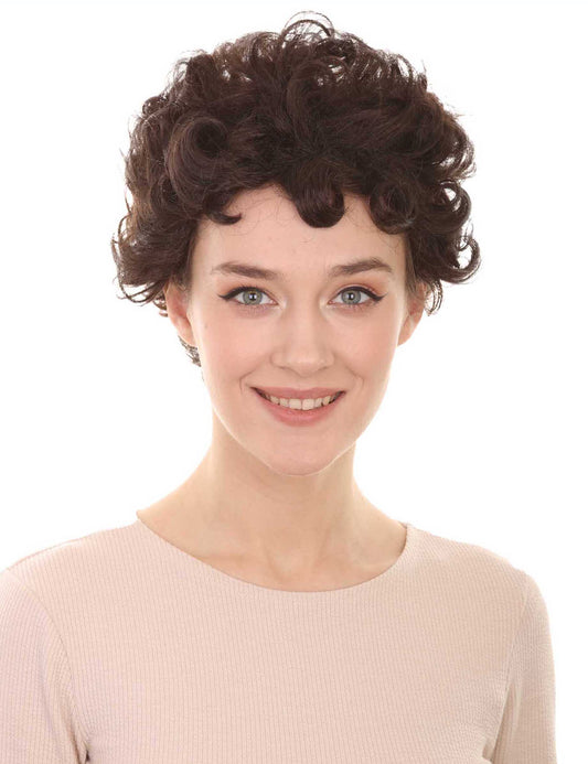 Wigs2you ハロウィンパーティープレミアム レディース H-588 コウノトリウィッグ チャコール
