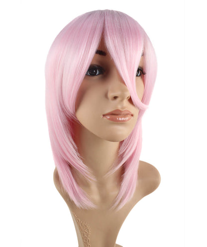 レディースファッション C-057 ミディアム C-ライトバイオレット コスプレヒートスタイラブルウィッグ