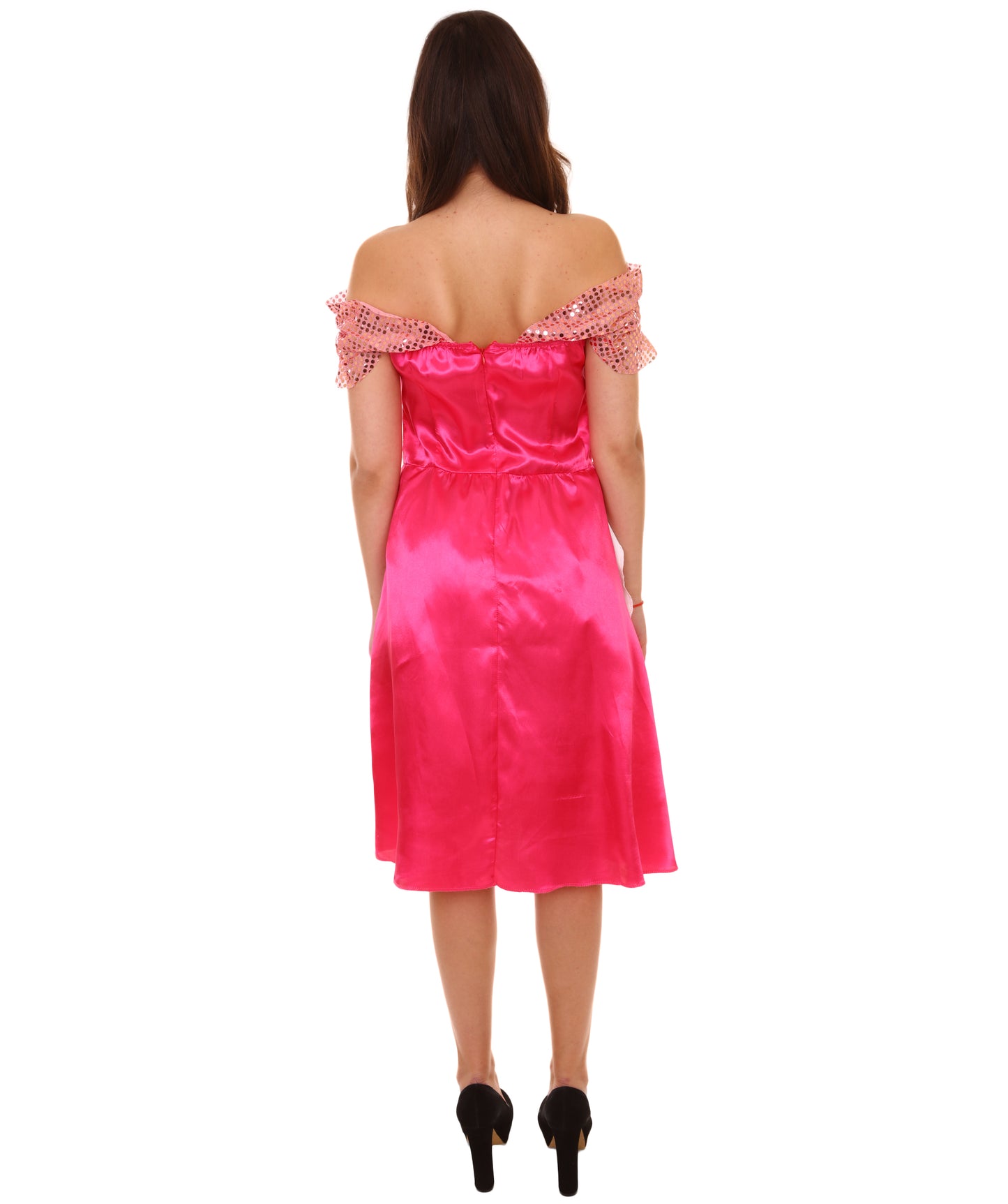女性 JCP-166 のプリンセスドレスコスチューム ピンク コスプレコスチューム