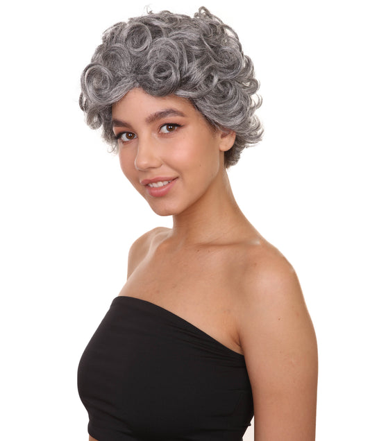Wigs2you ハロウィンパーティー プレミアム レディース H-674 おばあちゃんウィッグ グレー色