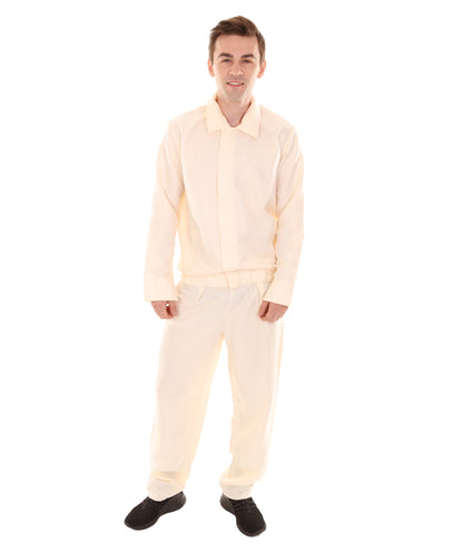 男性 JCP-202 のモダン80年代スポーツクリームコスチューム シャンパンモカシン コスプレコスチューム