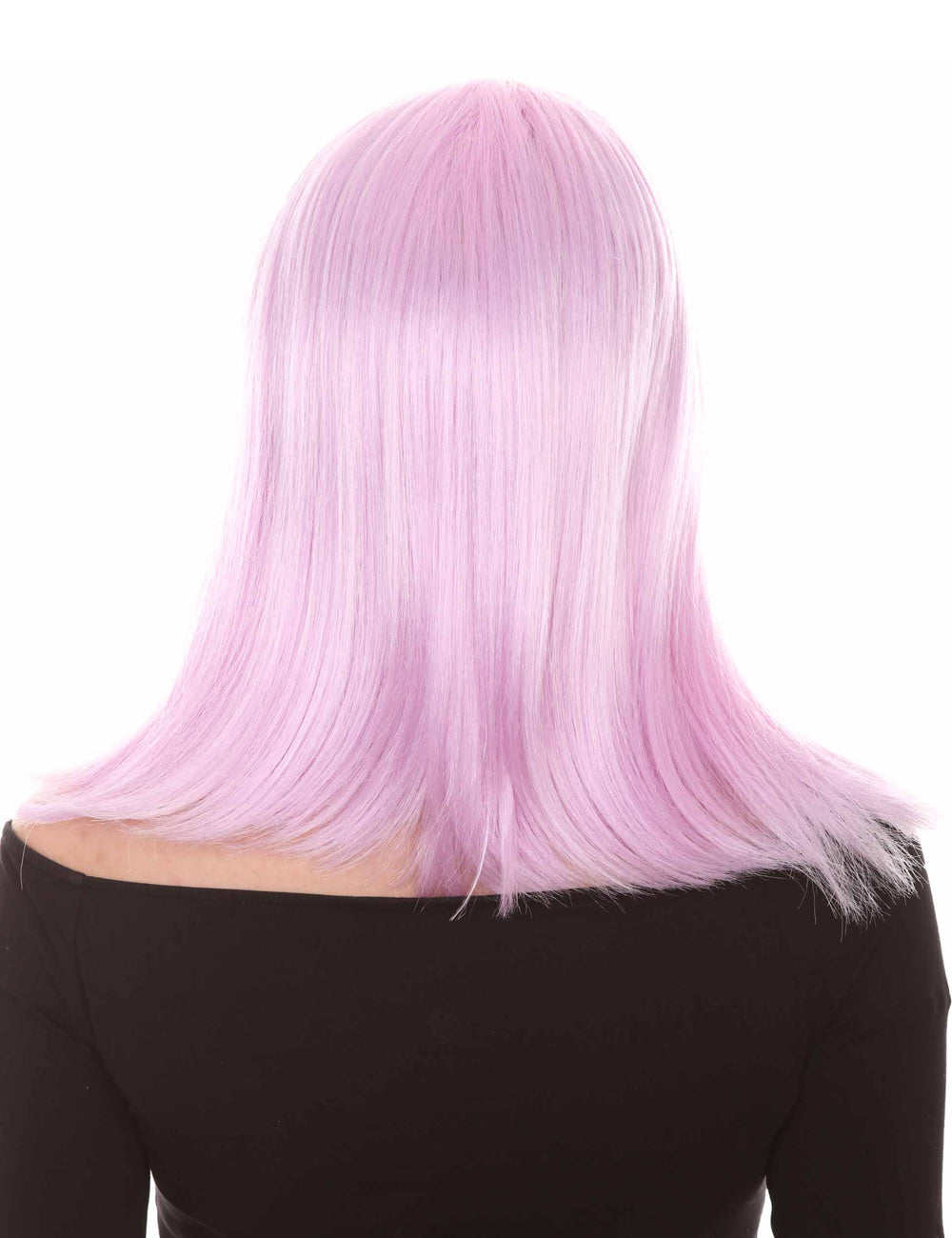 Wigs2you ハロウィン パーティー プレミアム レディース H-1381 着けやすい 快適なフィット感 ロング ボブ Lt パープル ウィッグ