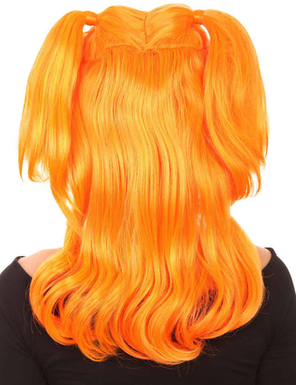 Wigs2you ハロウィンパーティープレミアム レディース H-775 バナナエンジェルウィッグ パンプキンオレンジ色