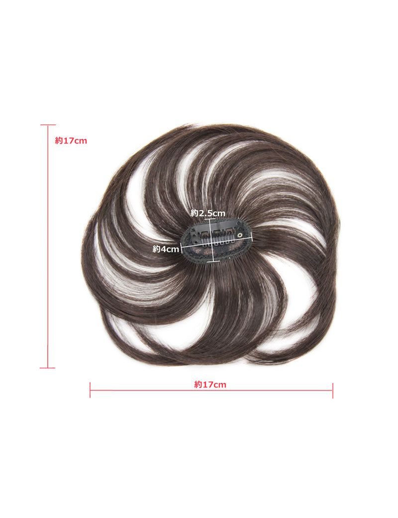 レディース TP-001 チャコール トップピース ヘアアクセサリー 合成繊維