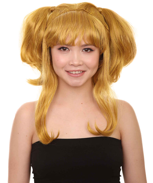 Wigs2you ハロウィンパーティープレミアム レディース H-805 バナナエンジェルウィッグ ゴールドカラー