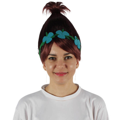 Wigs2you ハロウィン パーティー プレミアム レディース H-1448 着けやすい 快適なフィット感 コスプレウィッグ ポピートロールズ スタイル ピンクカラーウィッグ