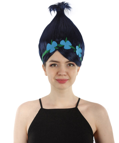 Wigs2you ハロウィン パーティー プレミアム レディース H-1448 着けやすい 快適なフィット感 コスプレウィッグ ポピートロールズ スタイル ピンクカラーウィッグ