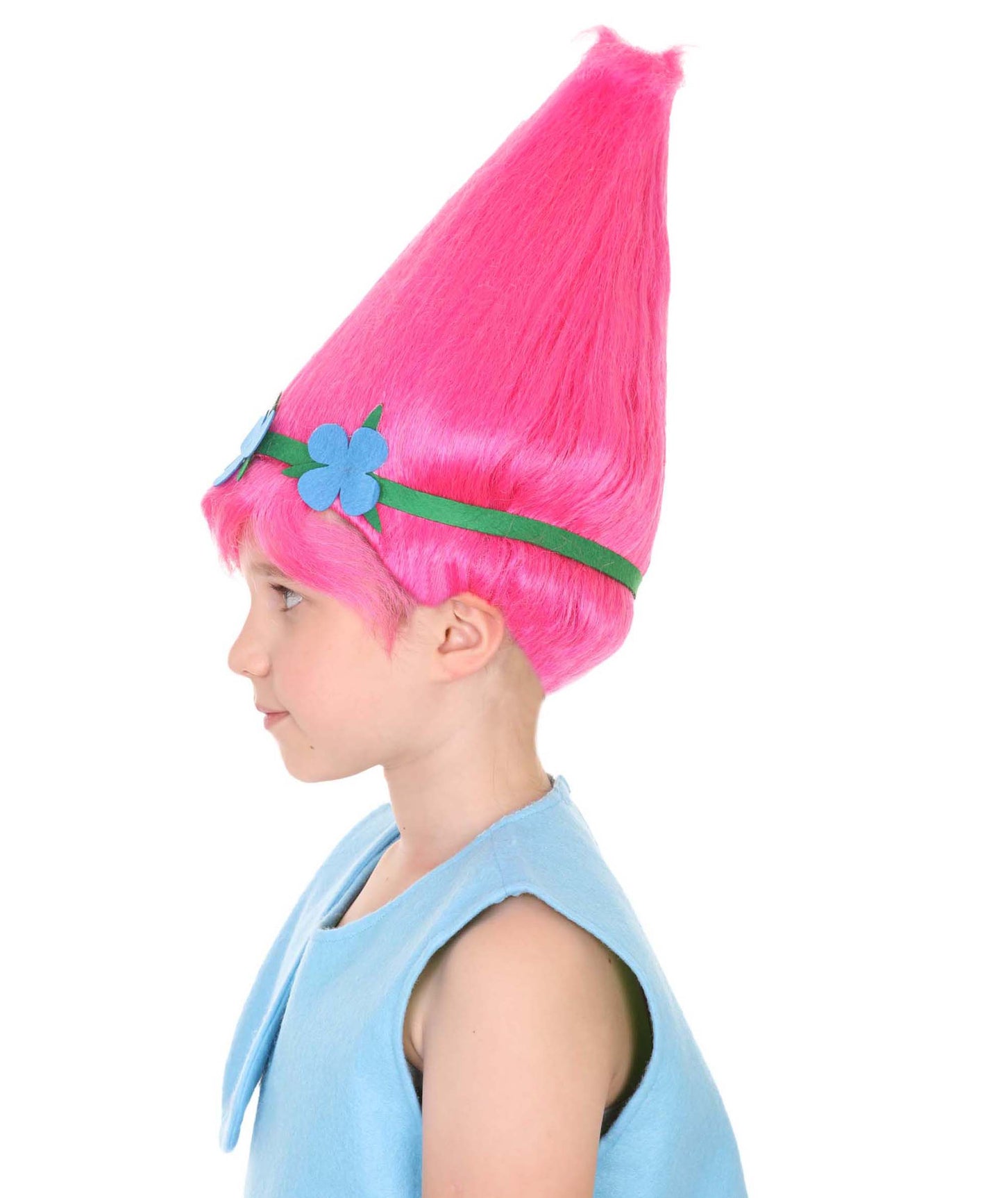 Wigs2you ハロウィン パーティー プレミアム レディース H-1448 着けやすい 快適なフィット感 コスプレウィッグ ポピートロールズ スタイル ピンクカラーウィッグ