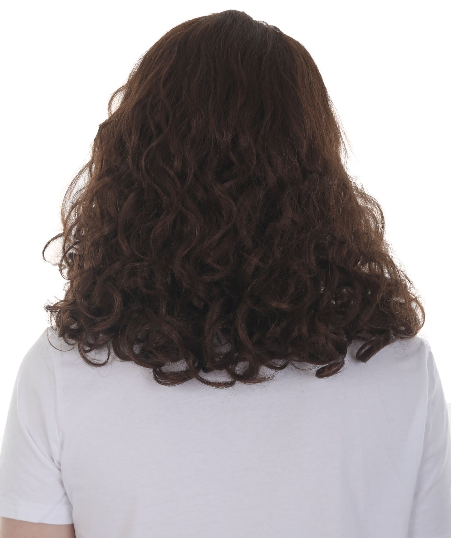 Wigs2you H-5632 大人用 メンズ 長さ19インチ ハロウィン ブラウン マジカル ジャイアント コスチューム ウィッグ (ひげ付き) 合成ソフトファイバーヘア、次のフェスティバルやグループ コスプレ パーティーに最適!