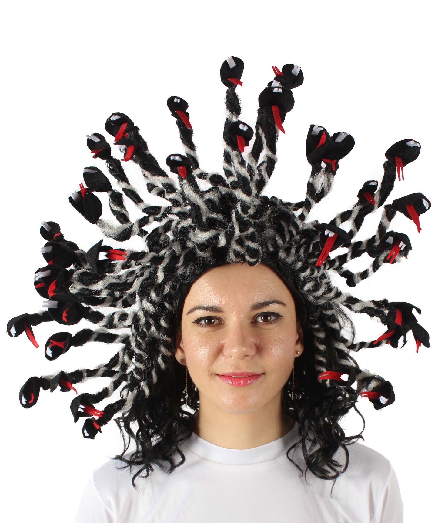Wigs2you H-5664 大人用 ユニセックス ギリシャ神話 メデューサ ヘビ ウィッグ | 複数のカラーオプション