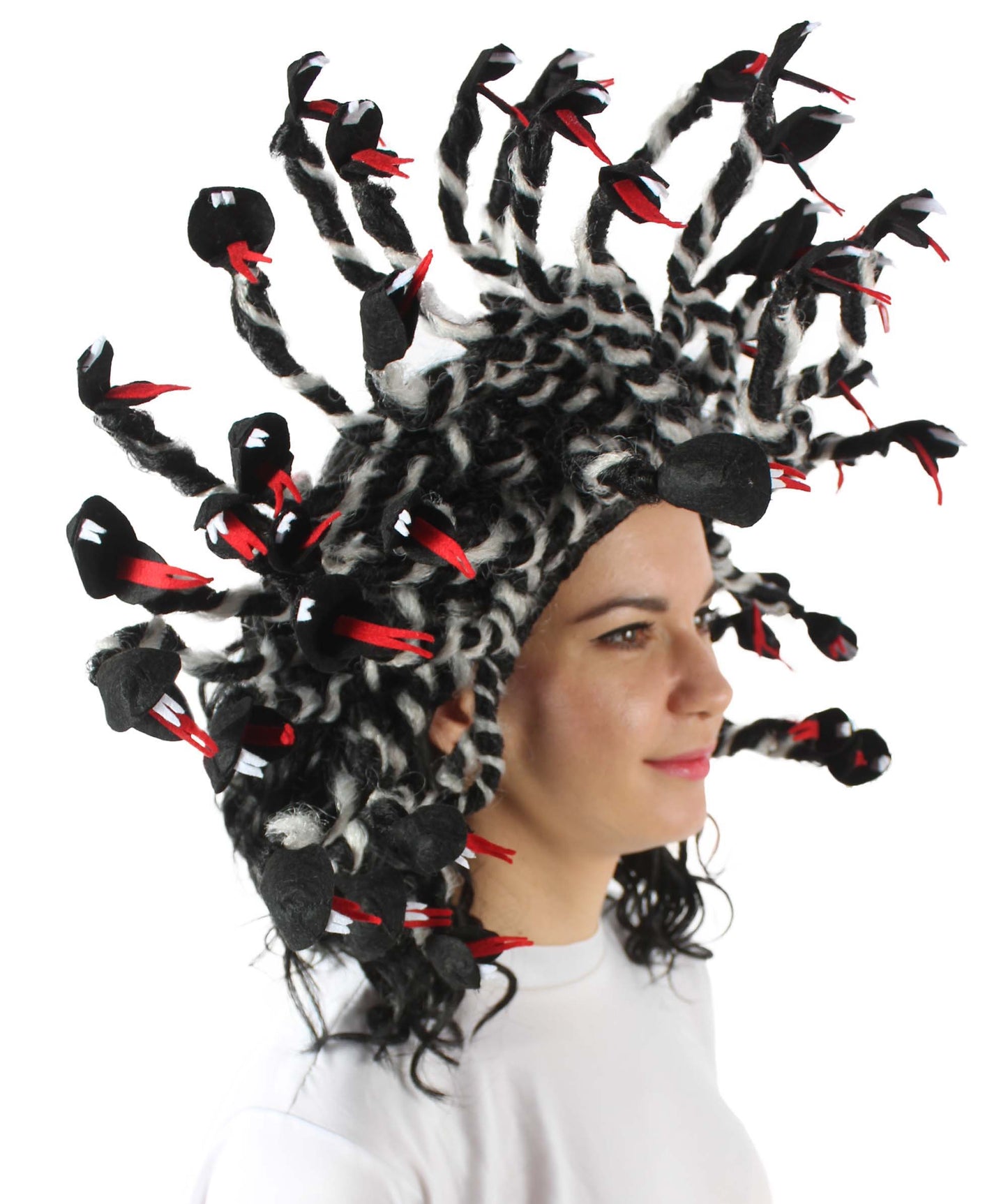 Wigs2you H-5664 大人用 ユニセックス ギリシャ神話 メデューサ ヘビ ウィッグ | 複数のカラーオプション