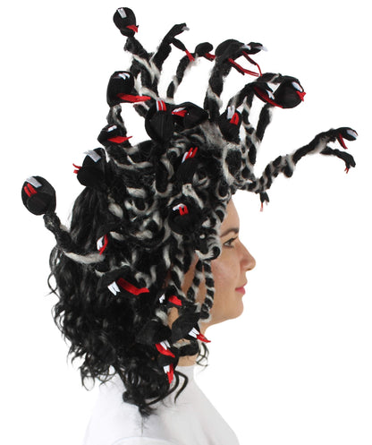 Wigs2you H-5664 大人用 ユニセックス ギリシャ神話 メデューサ ヘビ ウィッグ | 複数のカラーオプション