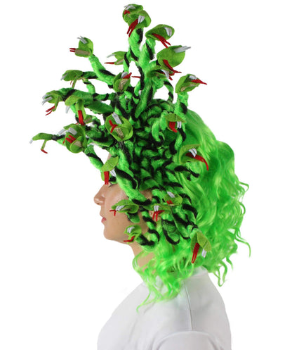 Wigs2you H-5664 大人用 ユニセックス ギリシャ神話 メデューサ ヘビ ウィッグ | 複数のカラーオプション