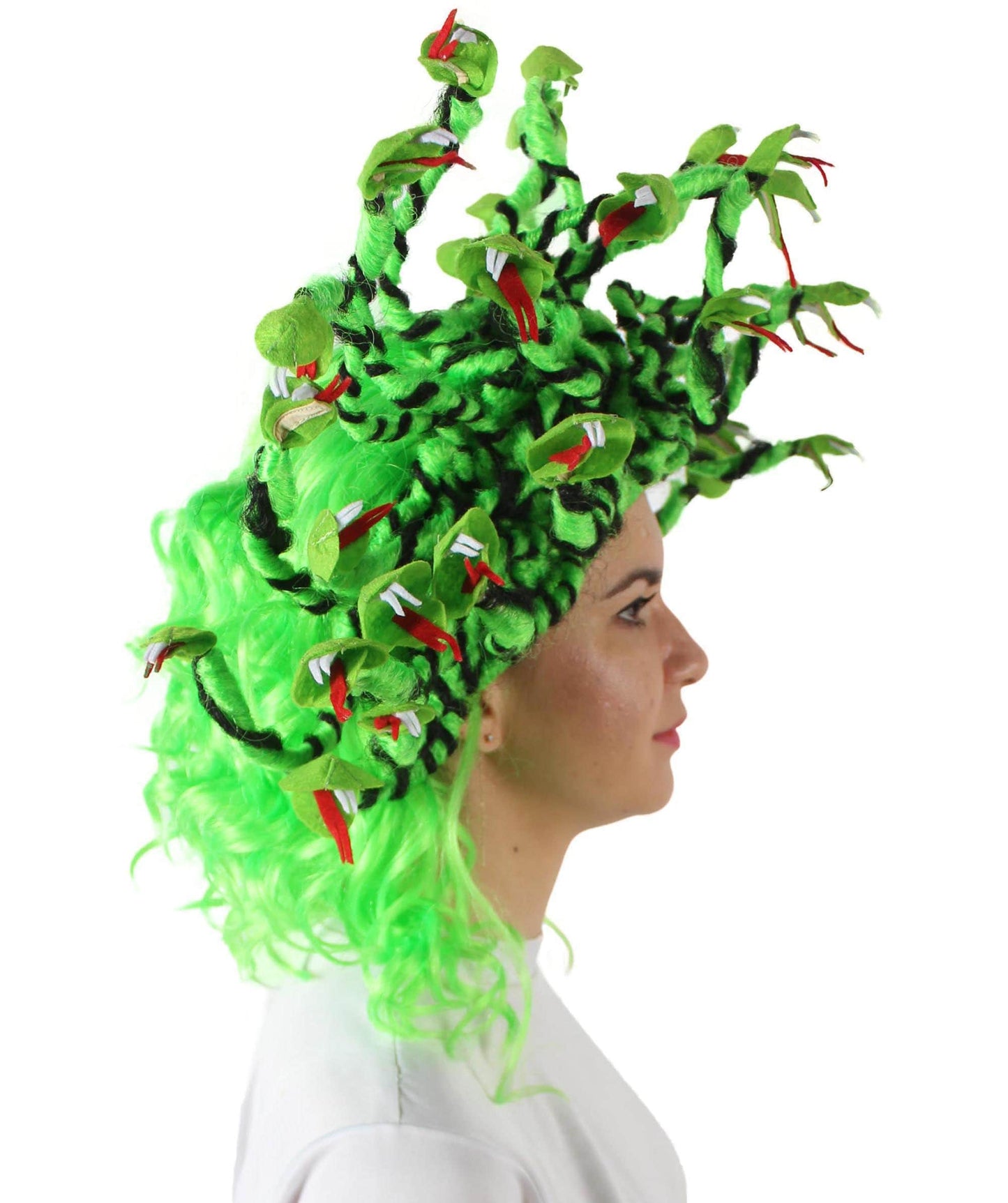 Wigs2you H-5664 大人用 ユニセックス ギリシャ神話 メデューサ ヘビ ウィッグ | 複数のカラーオプション