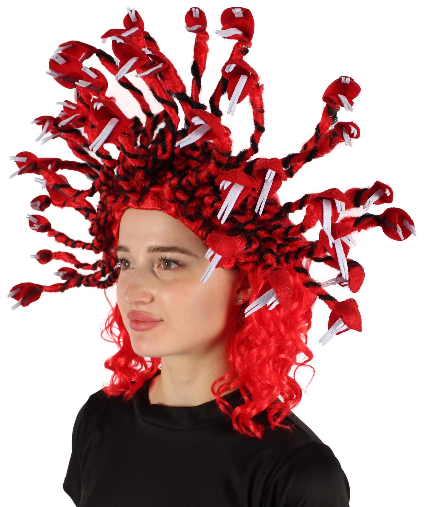 Wigs2you H-5664 大人用 ユニセックス ギリシャ神話 メデューサ ヘビ ウィッグ | 複数のカラーオプション