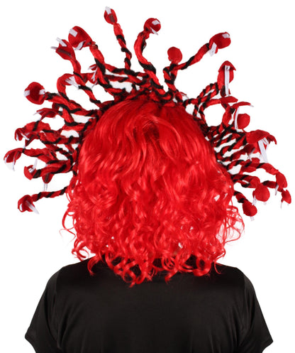 Wigs2you H-5664 大人用 ユニセックス ギリシャ神話 メデューサ ヘビ ウィッグ | 複数のカラーオプション