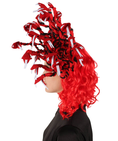 Wigs2you H-5664 大人用 ユニセックス ギリシャ神話 メデューサ ヘビ ウィッグ | 複数のカラーオプション